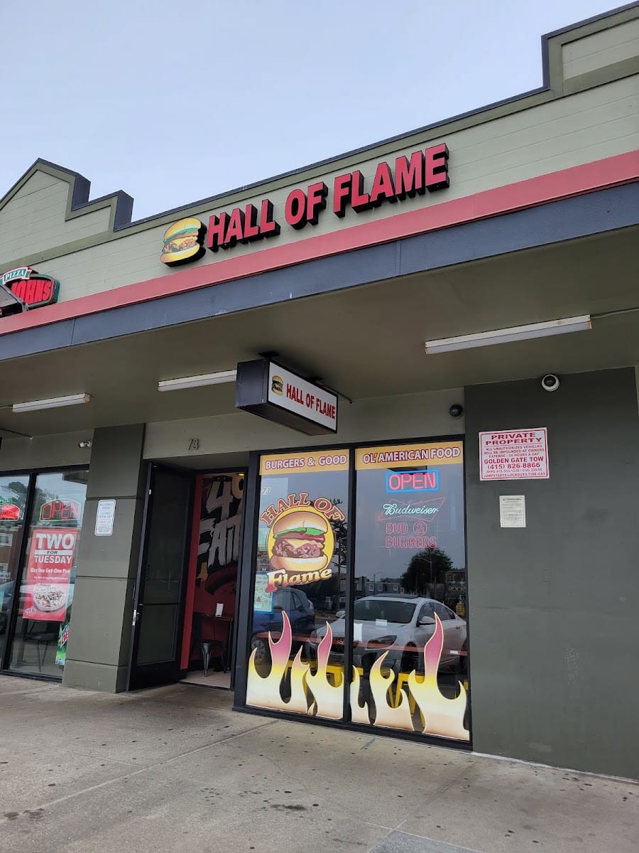 Hall of Flame Burger