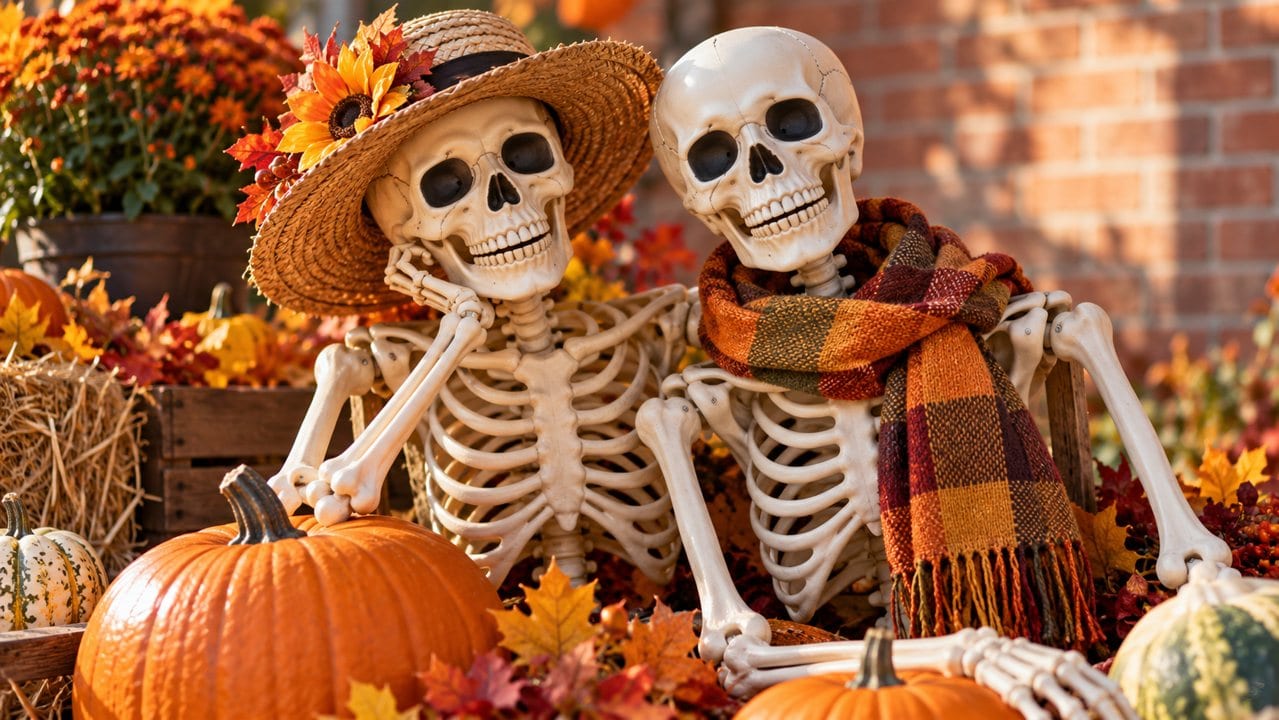 Marshall's SkeletonFest Displays Continue Through October