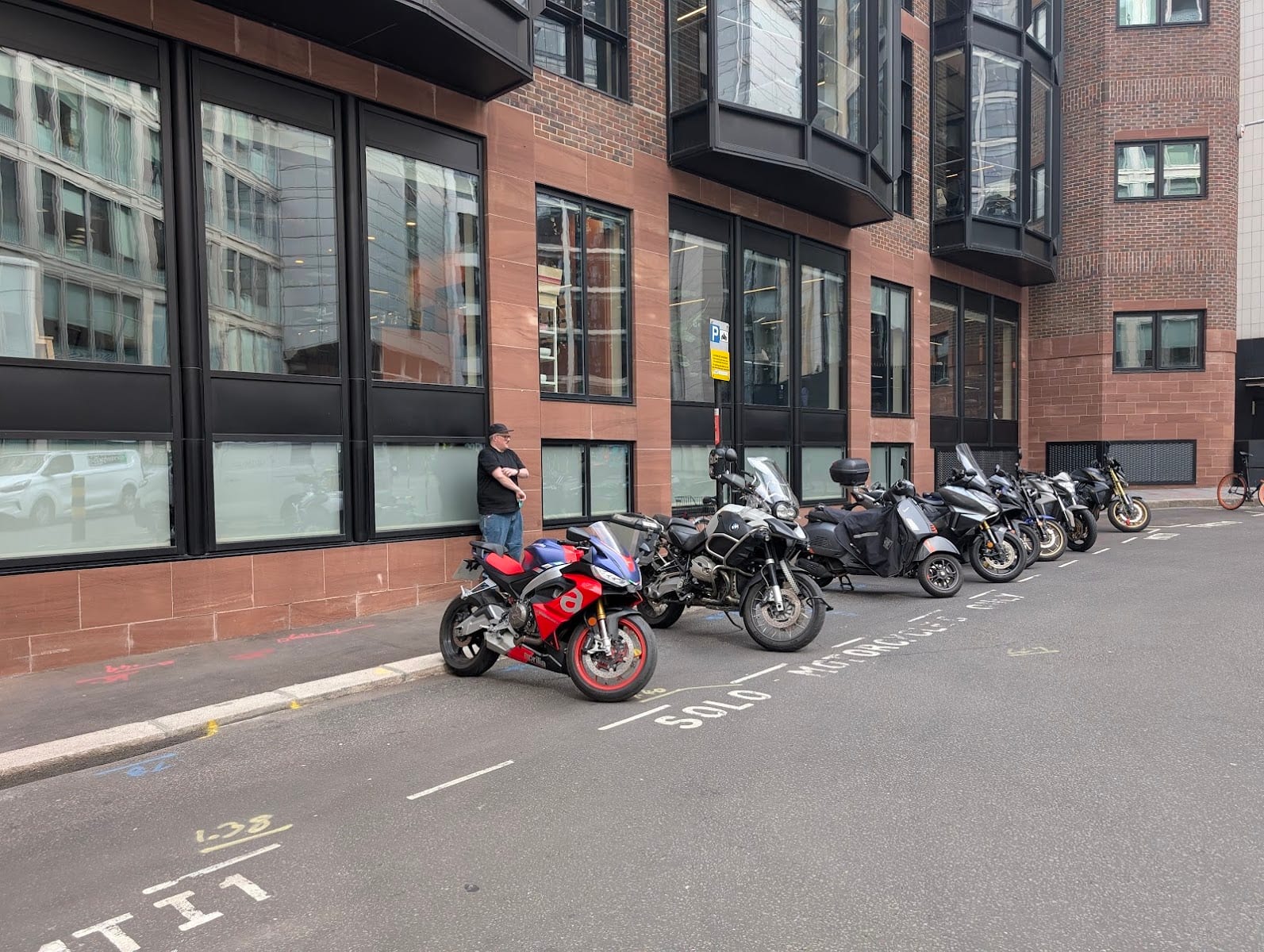 Motorcycle Parking Bay