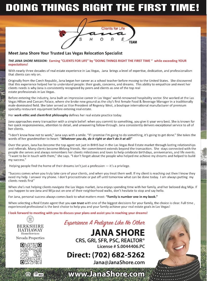 Jana Shore, BHHS Nevada Properties - Expert in buying and selling. Let me help you find your perfect home, photo 3