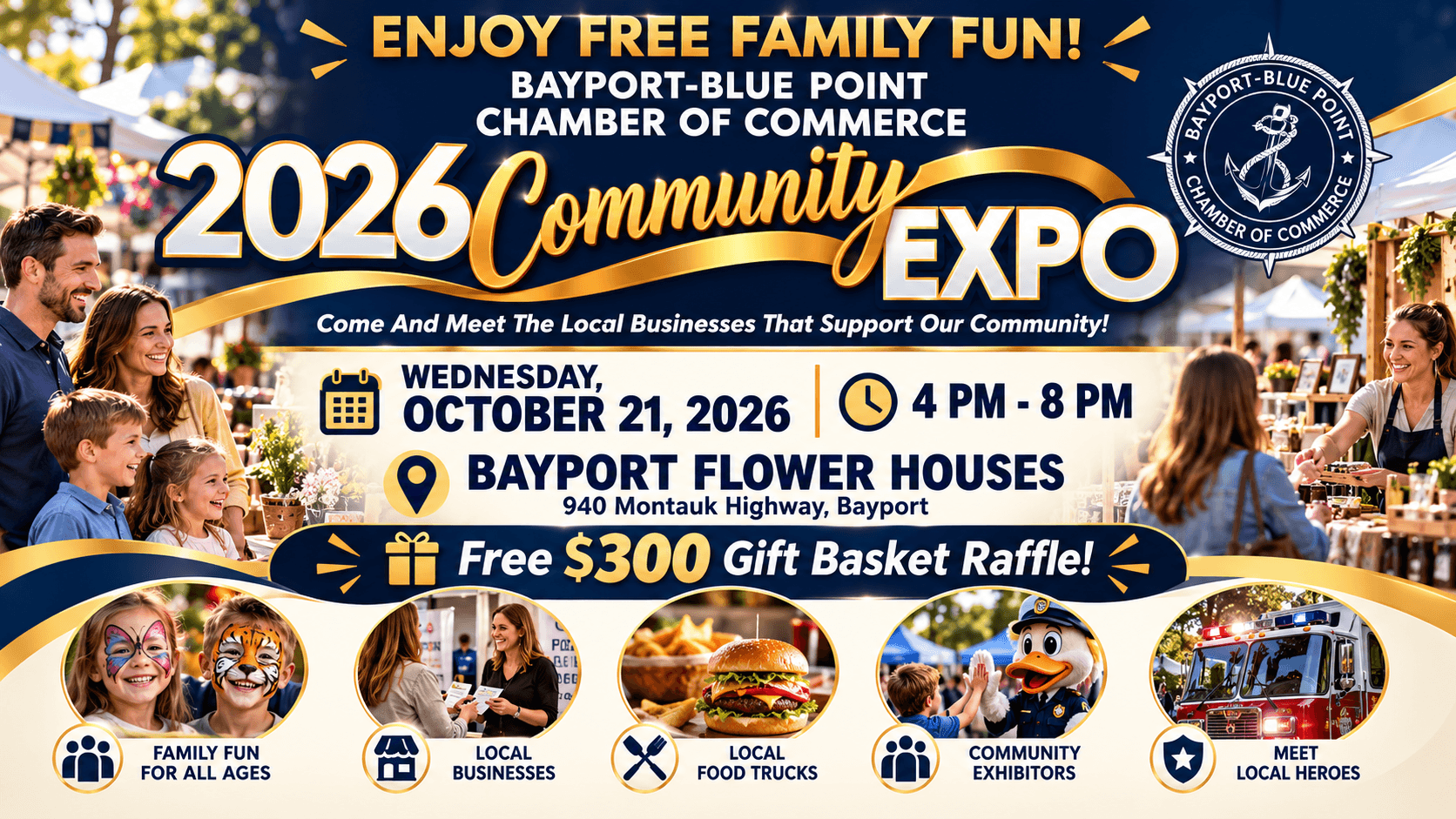 Bayport-Blue Point Community Expo: Oct. 21, 4 to 8 p.m.
