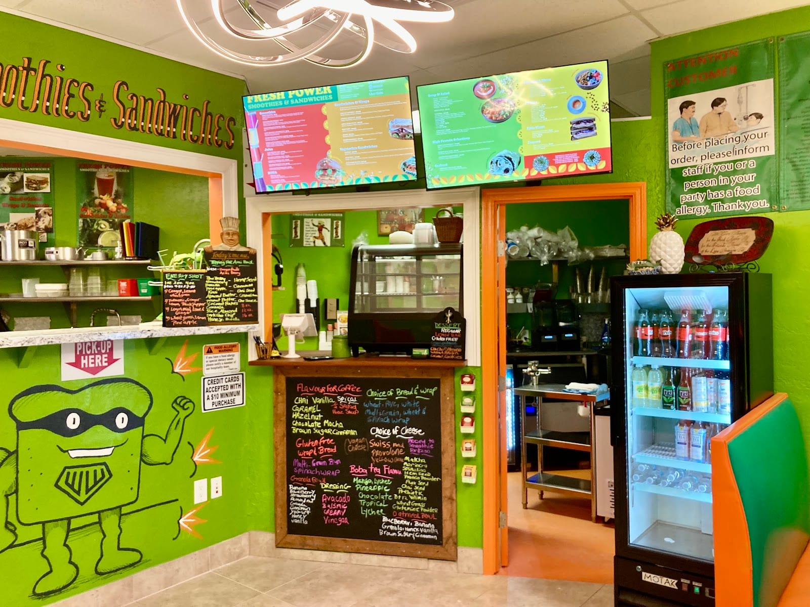 Fresh Power Smoothies & Sandwiches