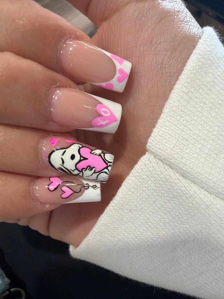The K nail art, photo 3
