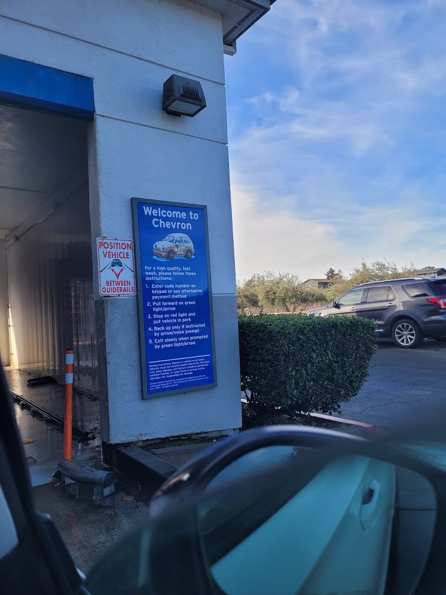 Chevron Car Wash