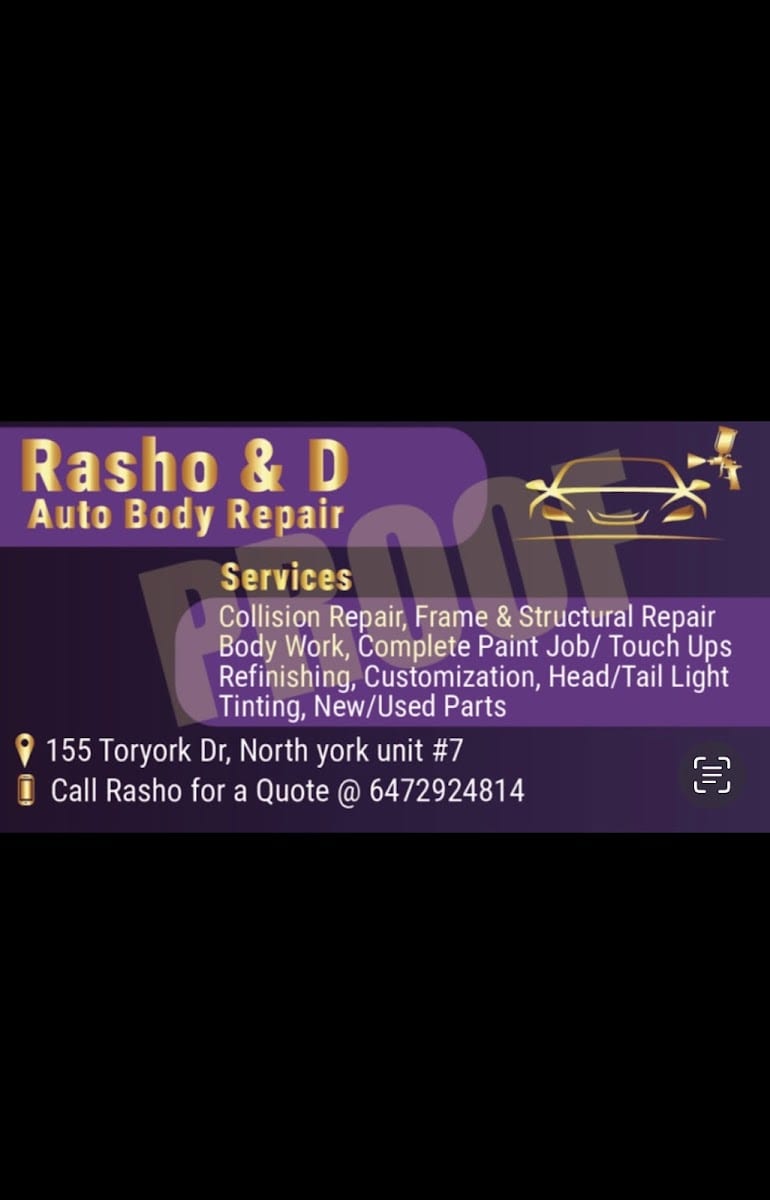 Rasho & D Auto Body Repair