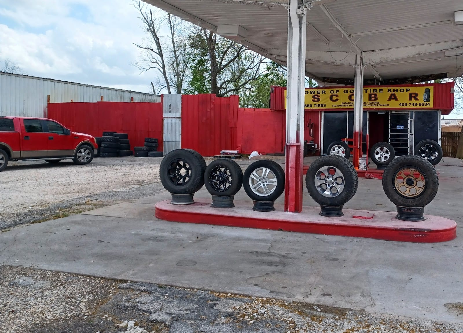 Power of God tire shop Escobar #1