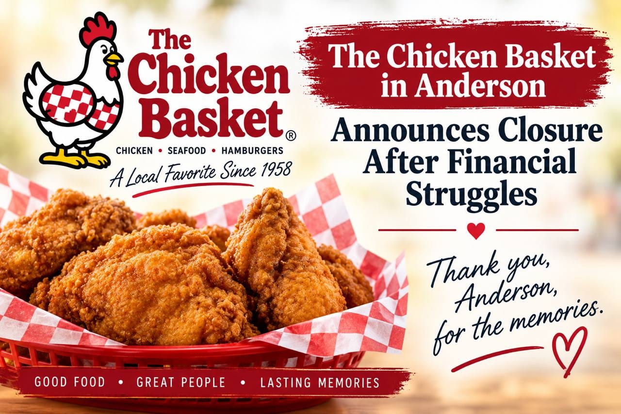 The Chicken Basket, a Beloved Anderson County Restaurant for Nearly 27 Years, Announces Closure