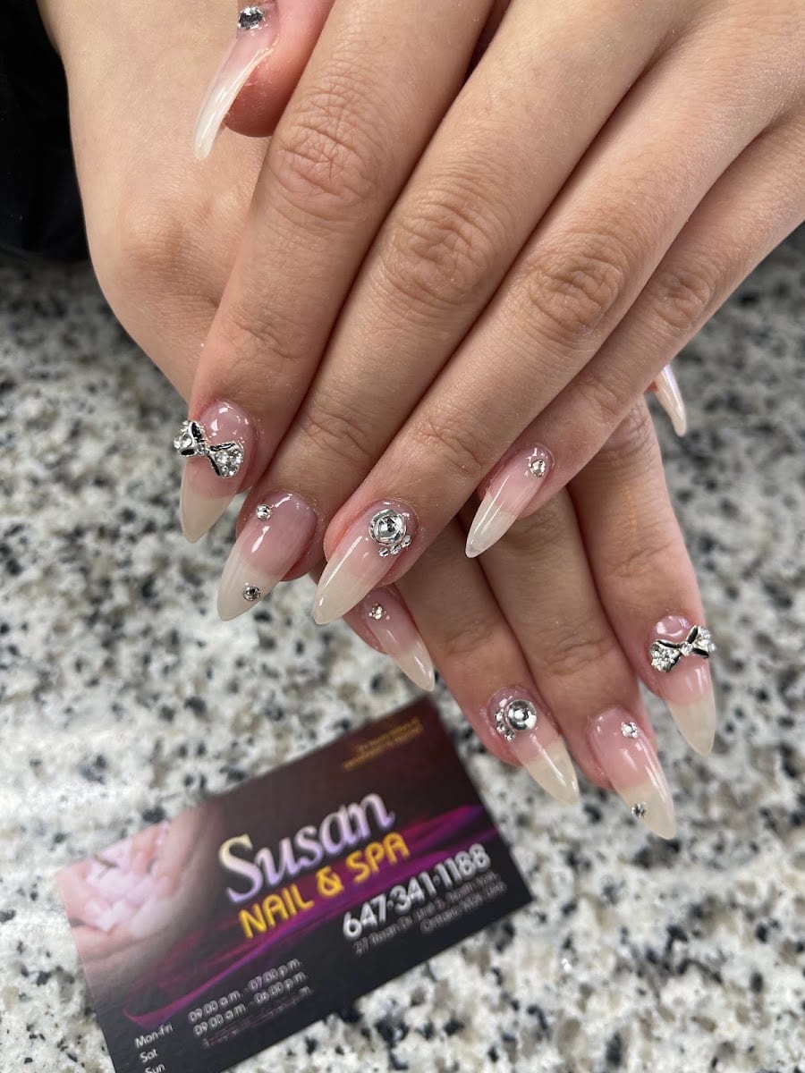 Susan Nails And Spa NORTH YORK (Nails Eyebrow Threading Waxing Facial Lash lift lash extensions body massage, eyebrow tinting
