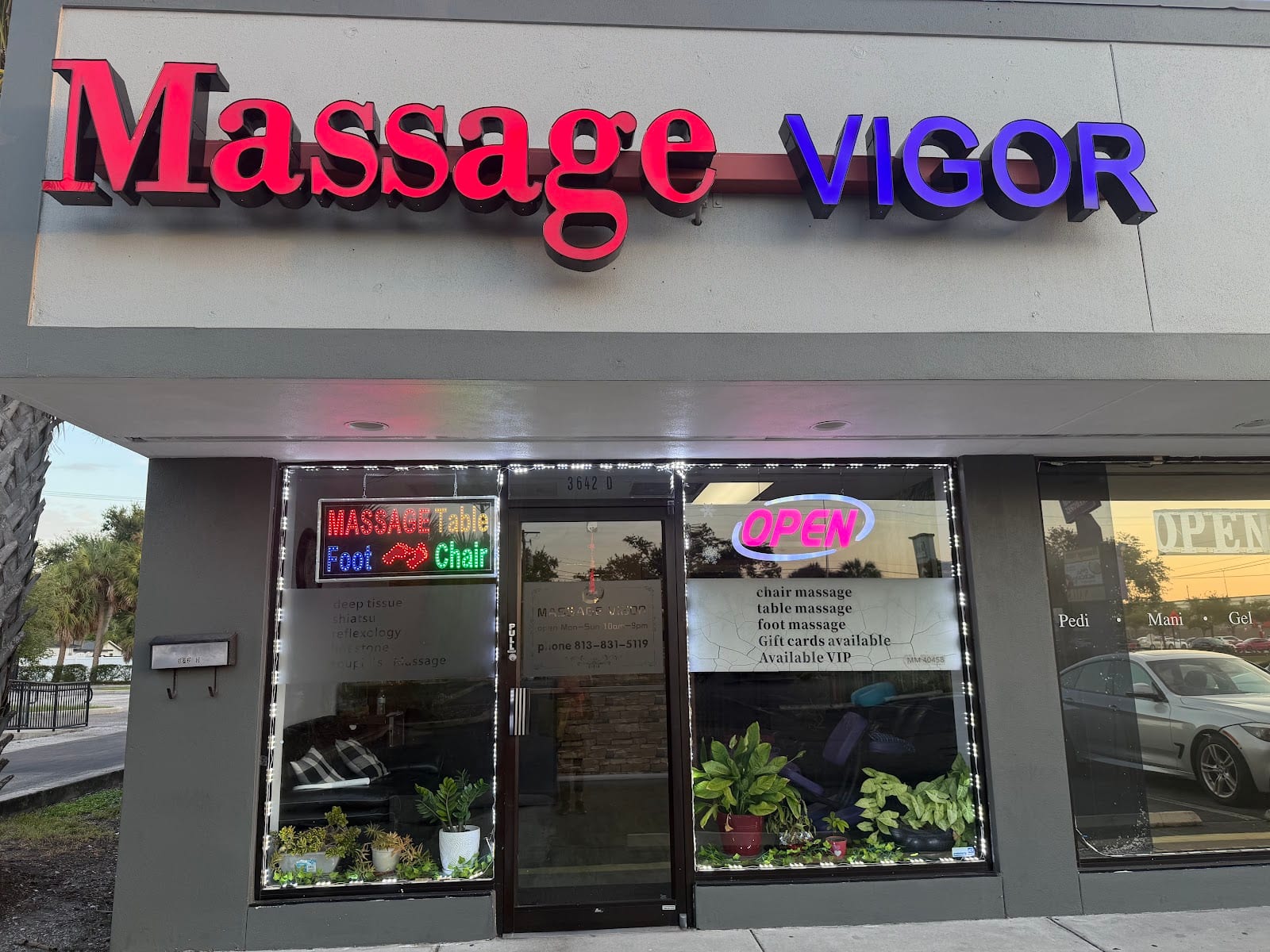 massage vigor
