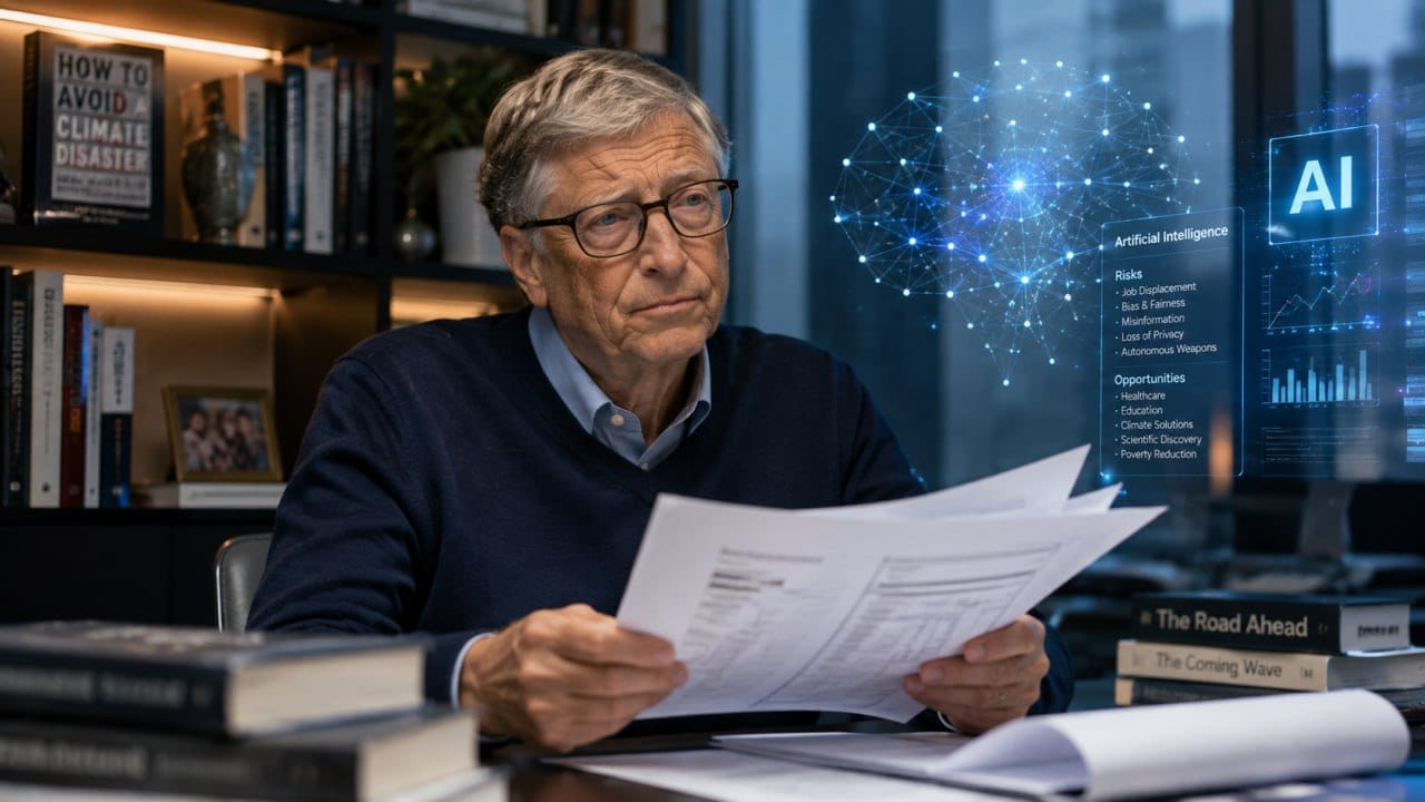 Bill Gates Warns on AI Development: Three Key Takeaways from His Latest Essay