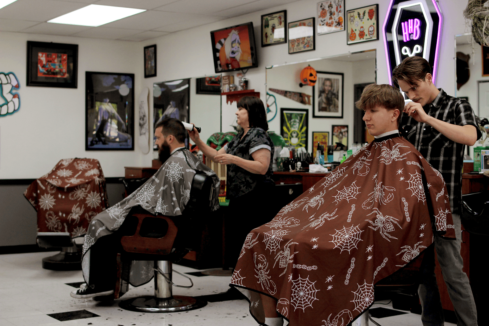 Happily Haunted Barbershop
