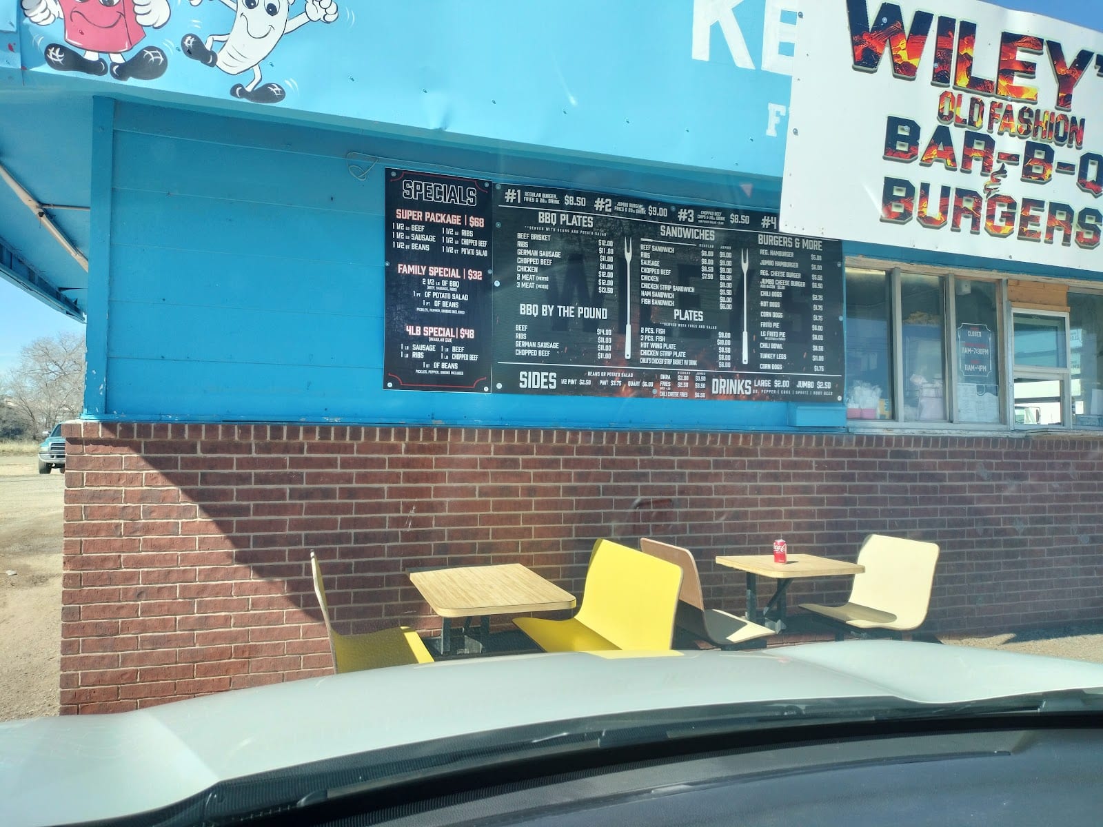 Wiley's Old Fashion BBQ and hamburgers