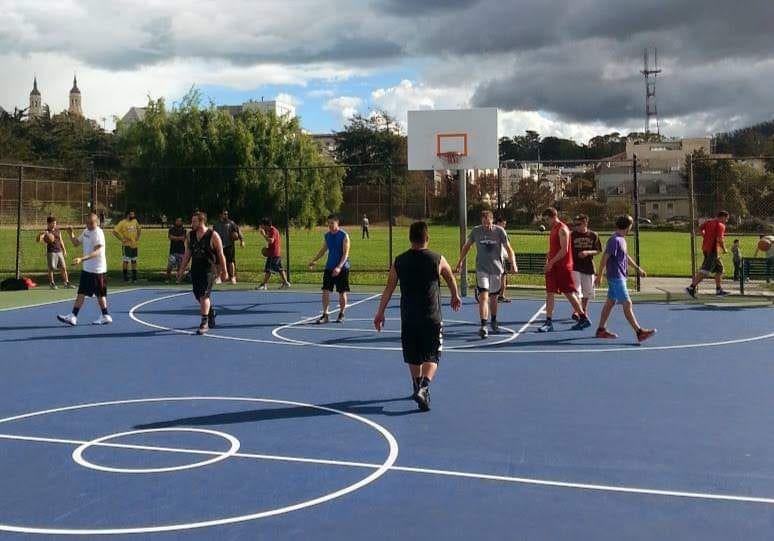 Rossi Park Basketball and pickleball Court, photo 3