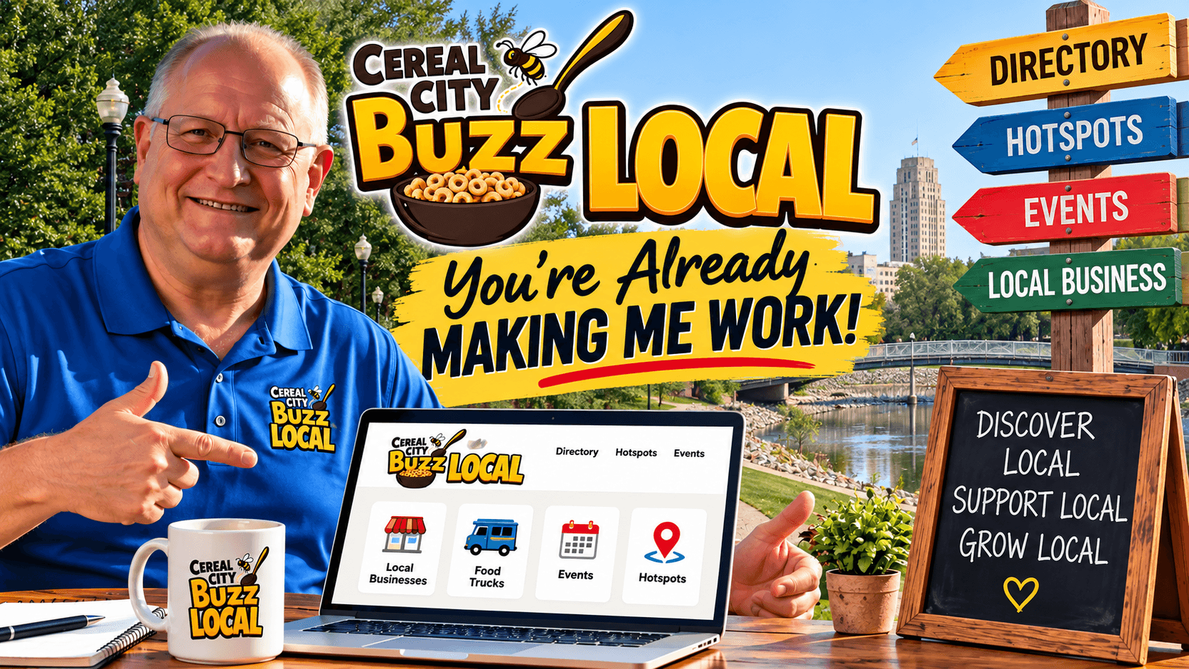 Battle Creek, You’re Already Making Me Work