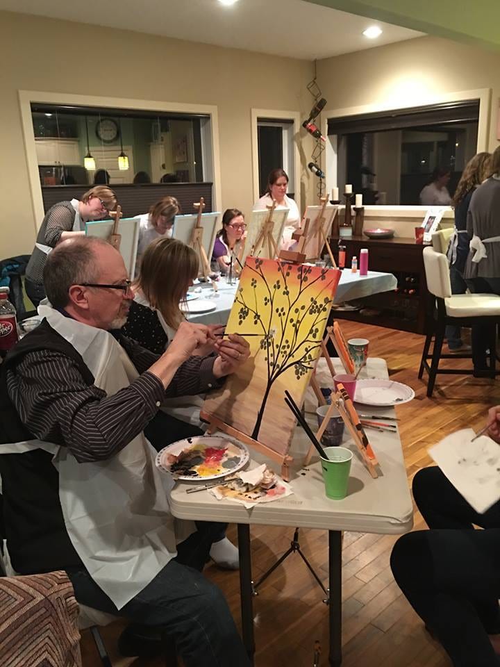 Painting with Andrea