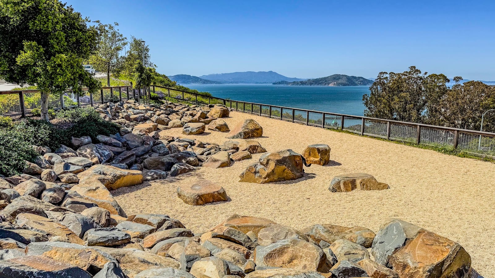 The Rocks Dog Park Yerba Buena Island