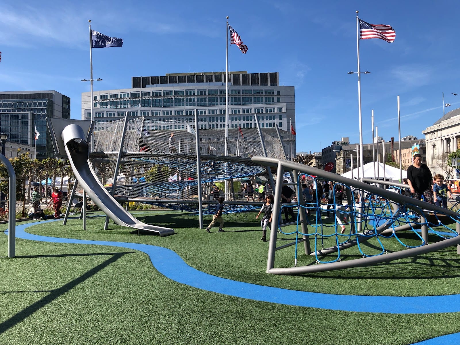 Helen Diller Civic Center Playground