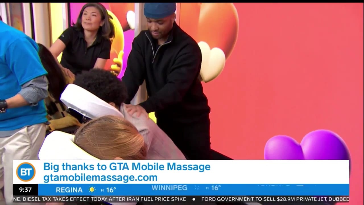 Onsite Chair Massages At Work & Events - GTA Mobile Massage, photo 3