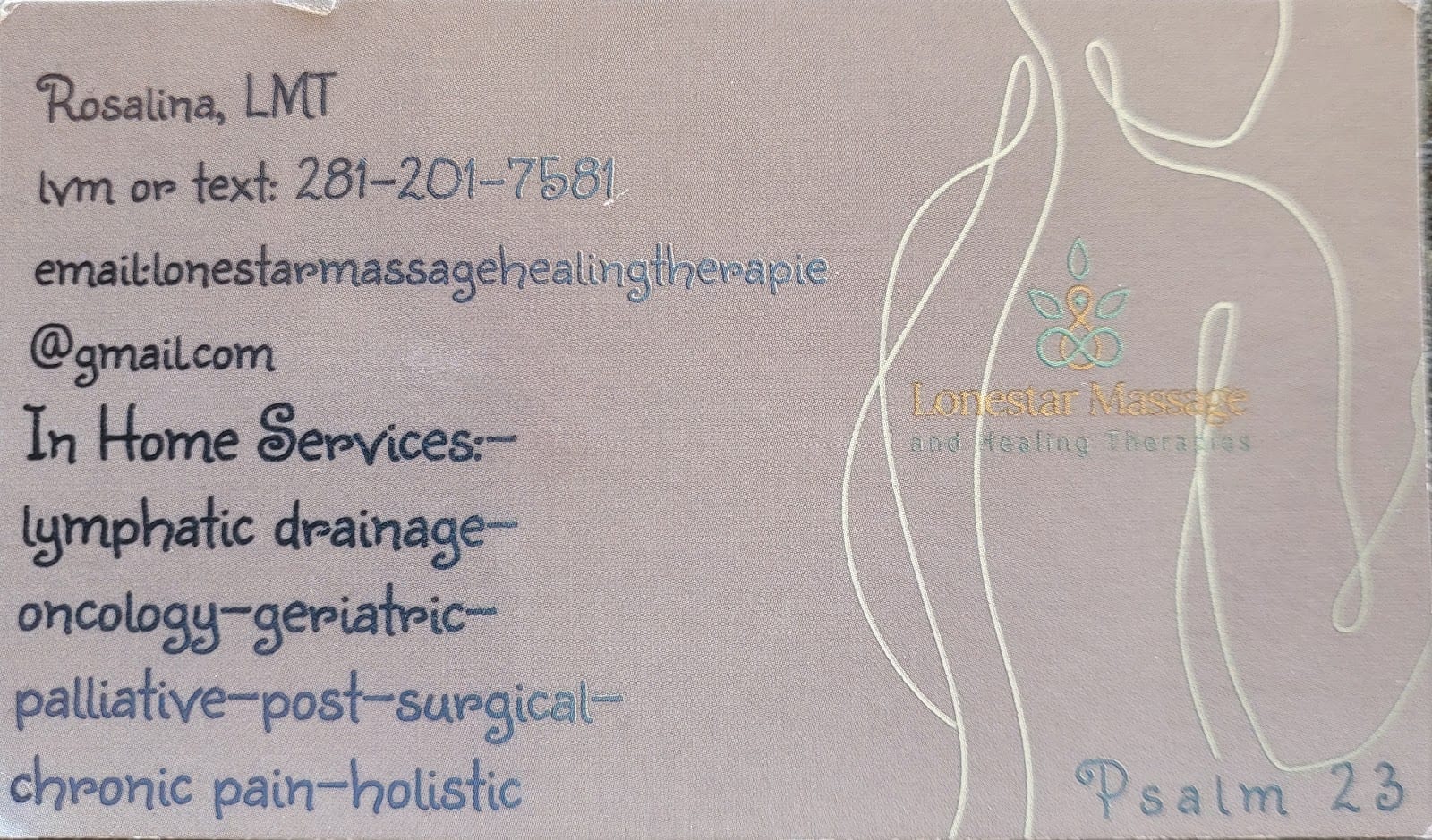 Lonestar Massage and Healing Therapies, photo 2