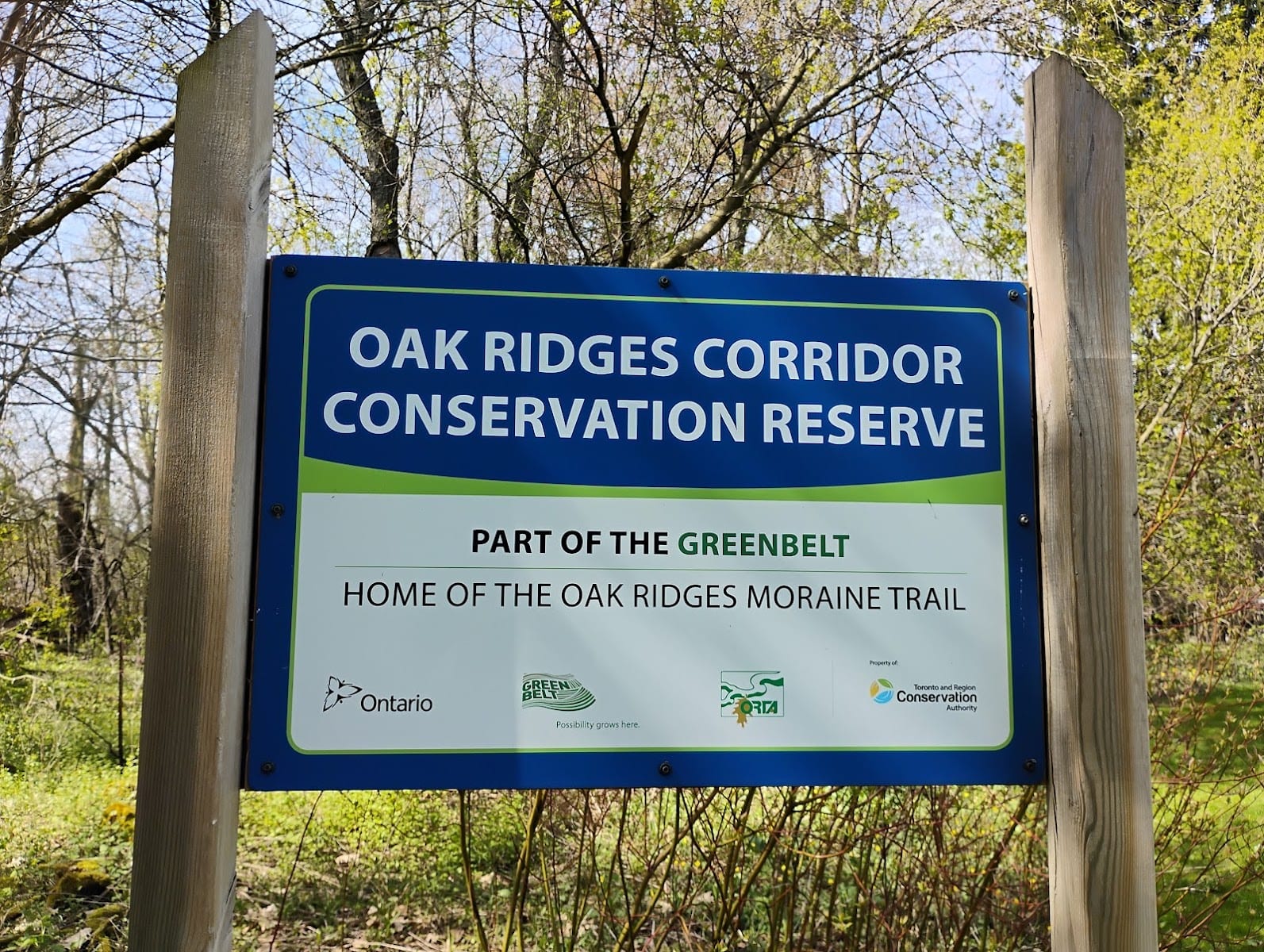 Oak Ridges Corridor Conservation Reserve