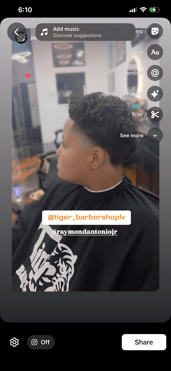 Jo @ Tiger Barbershop
