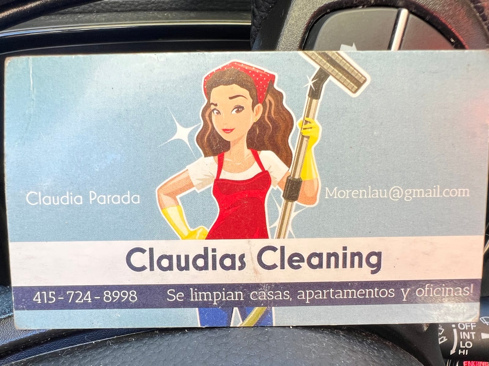 Claudia’s cleaner service