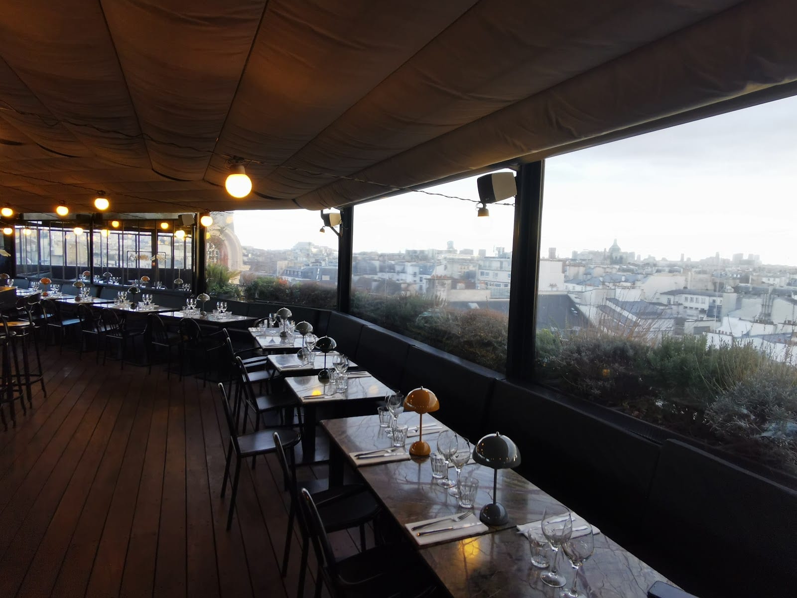 Rooftop bar