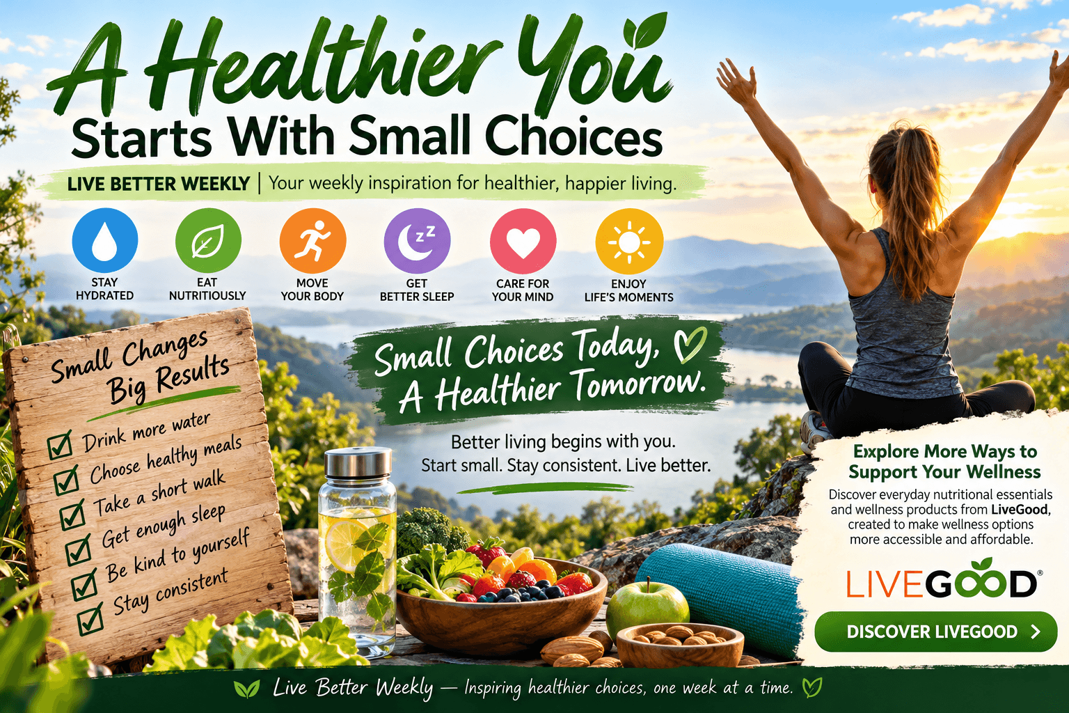 A Healthier You Starts With Small Choices