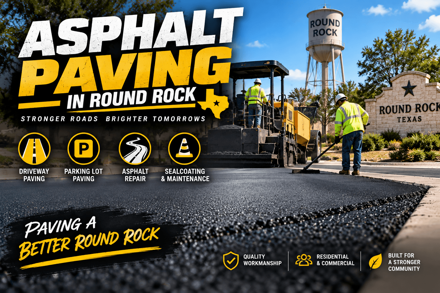 Round Rock Asphalt Paving
