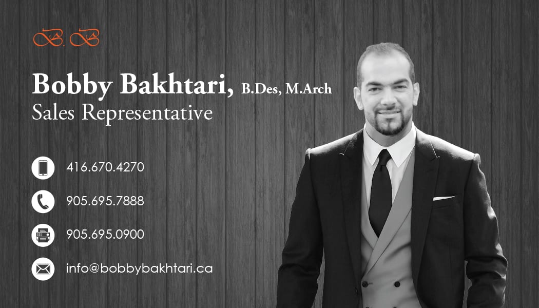 Bobby Bakhtari Toronto Real Estate Agent, photo 2