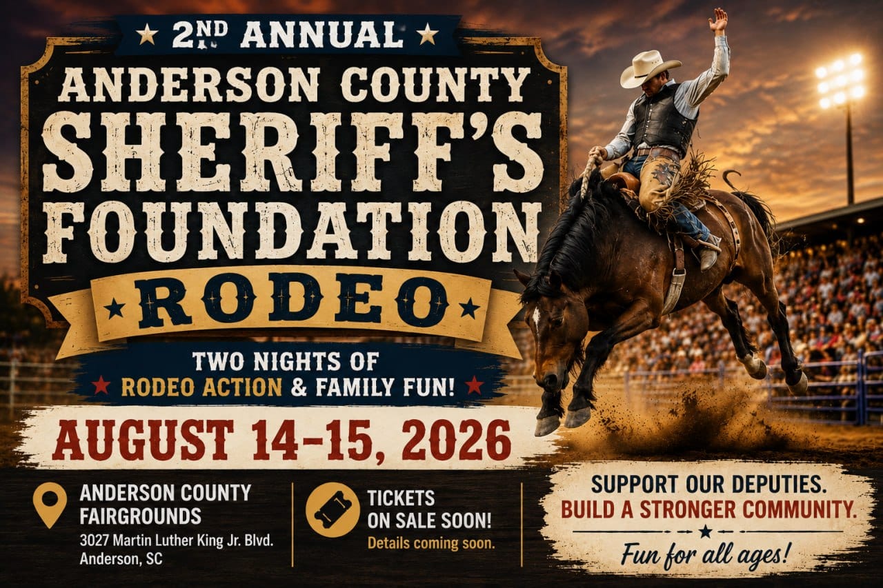 2nd Annual Anderson County Sheriff's Foundation Rodeo Returns August 14-15