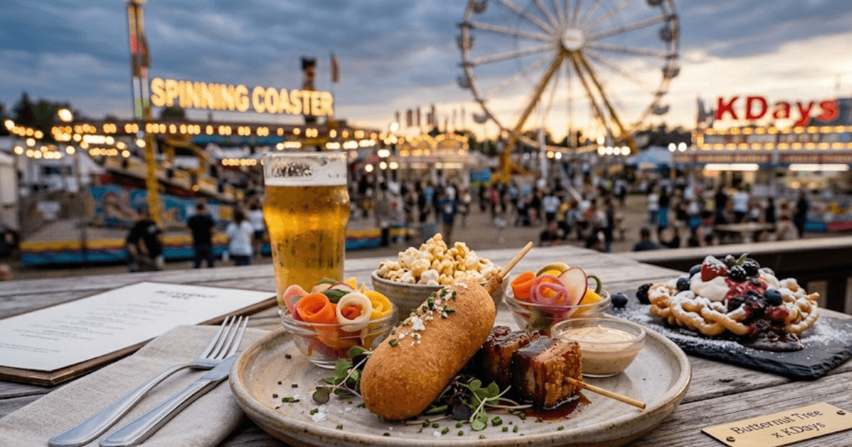 Fine Dining at a Fair? Butternut Tree's Bold KDays Makeover Will Shock You!