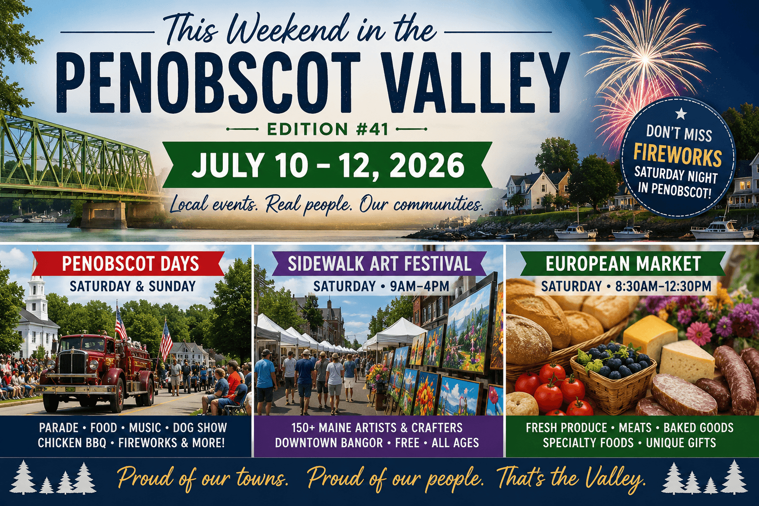 Your Penobscot Valley Weekend Starts Here