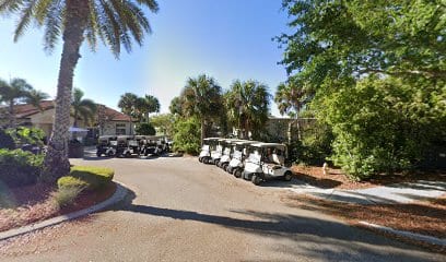 Sarasota National Golf Course Cart barn