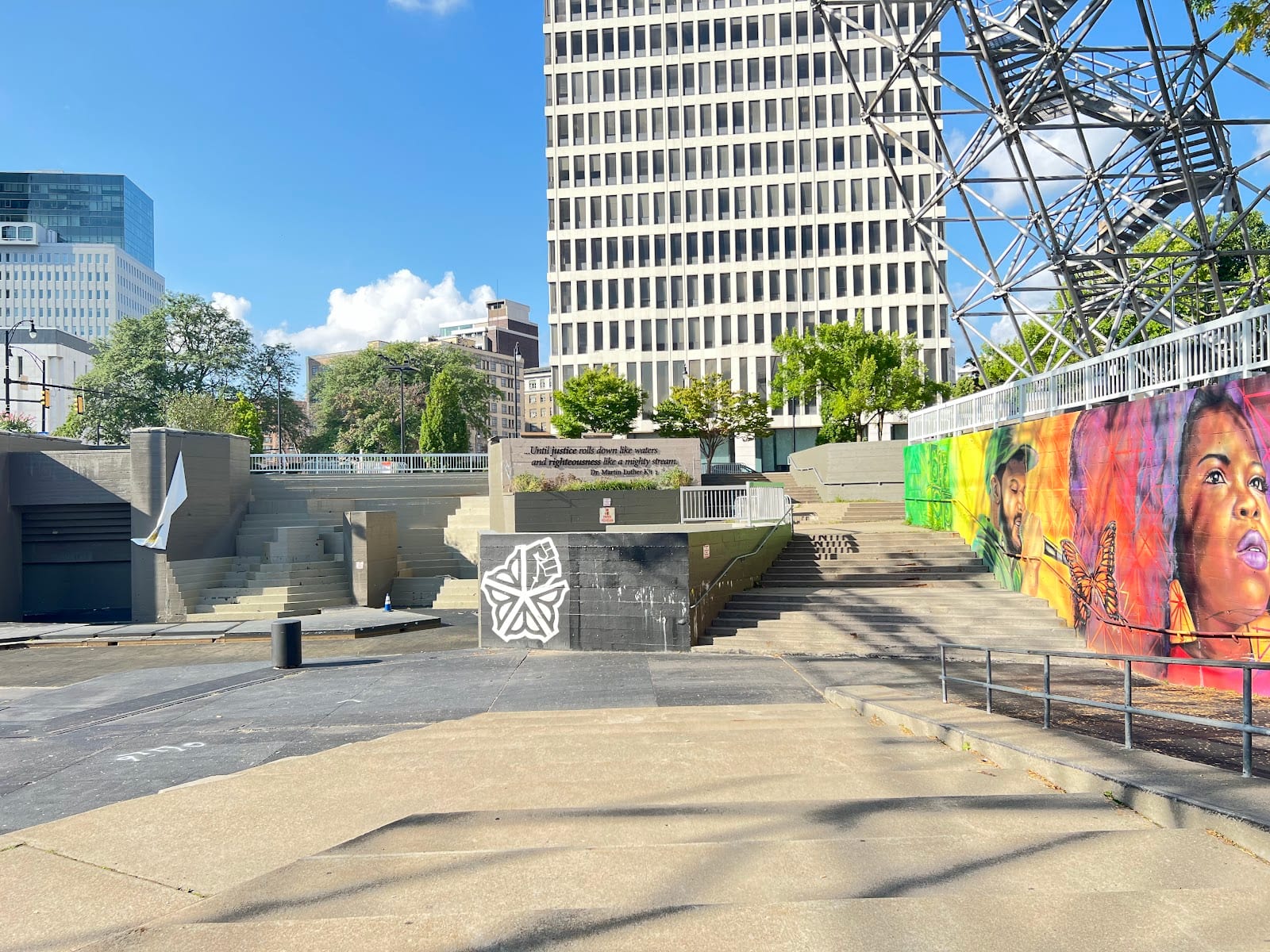 Martin Luther King Jr Memorial Park at Manhattan Square