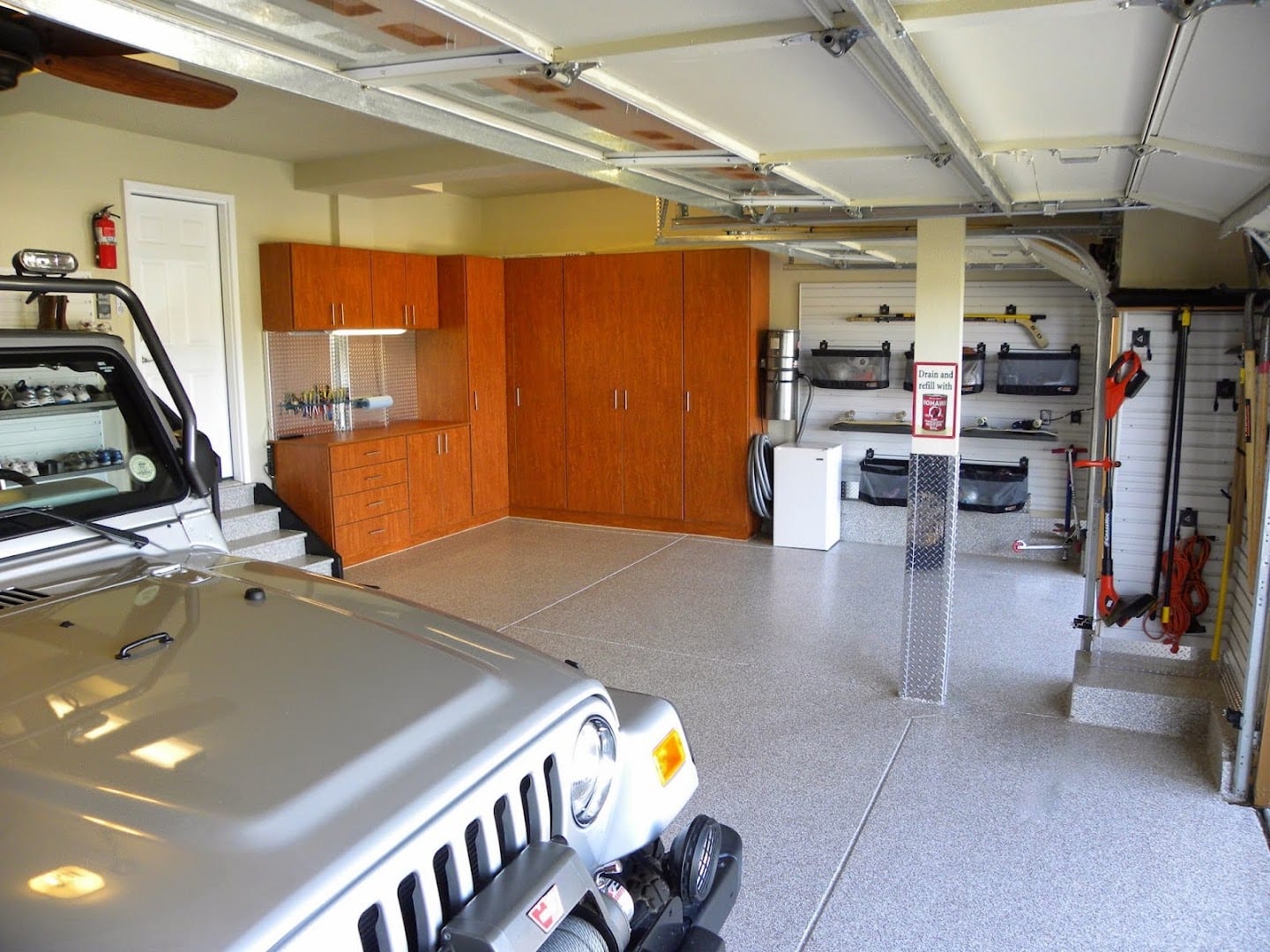 Denver Floor Coatings & Out Of Sight Cabinets