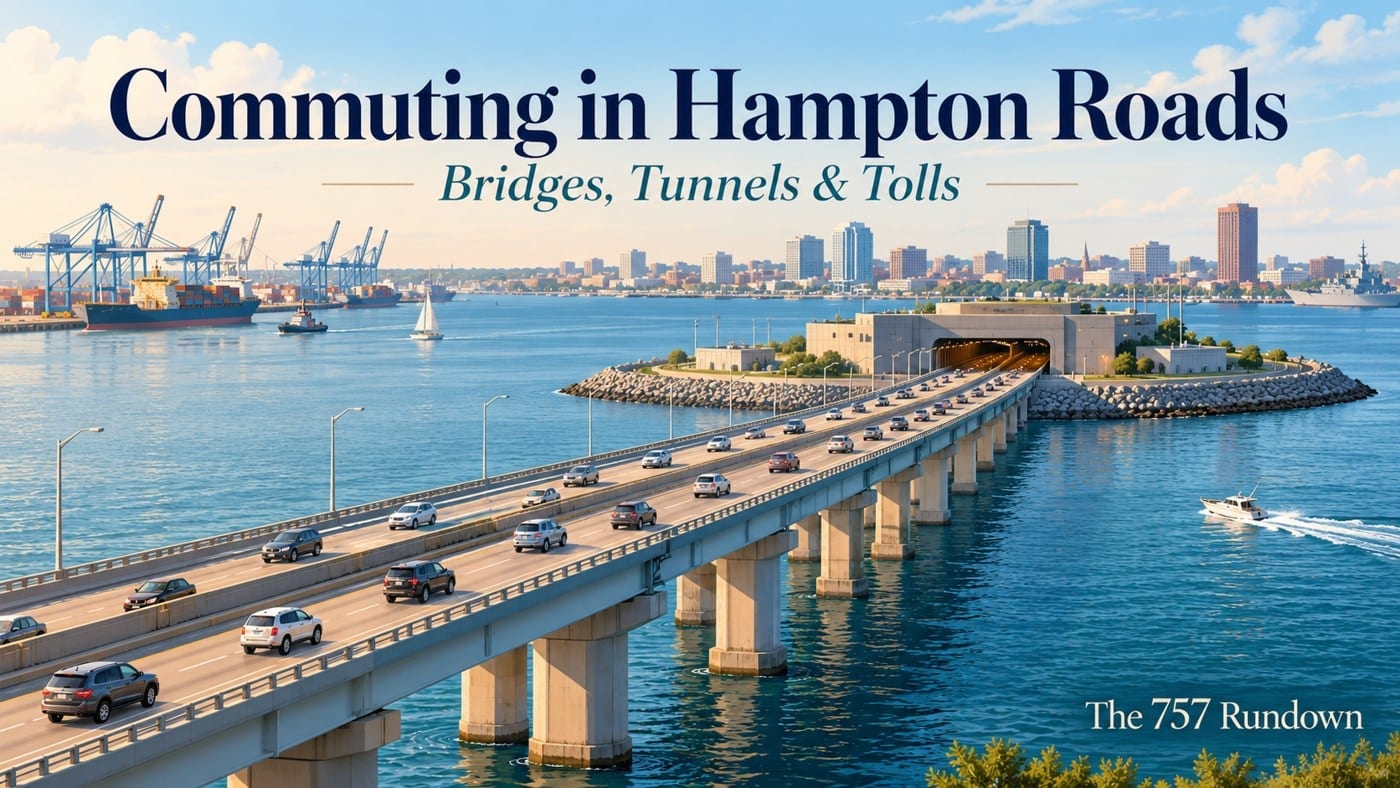 Commuting in Hampton Roads: Bridges, Tunnels & Tolls