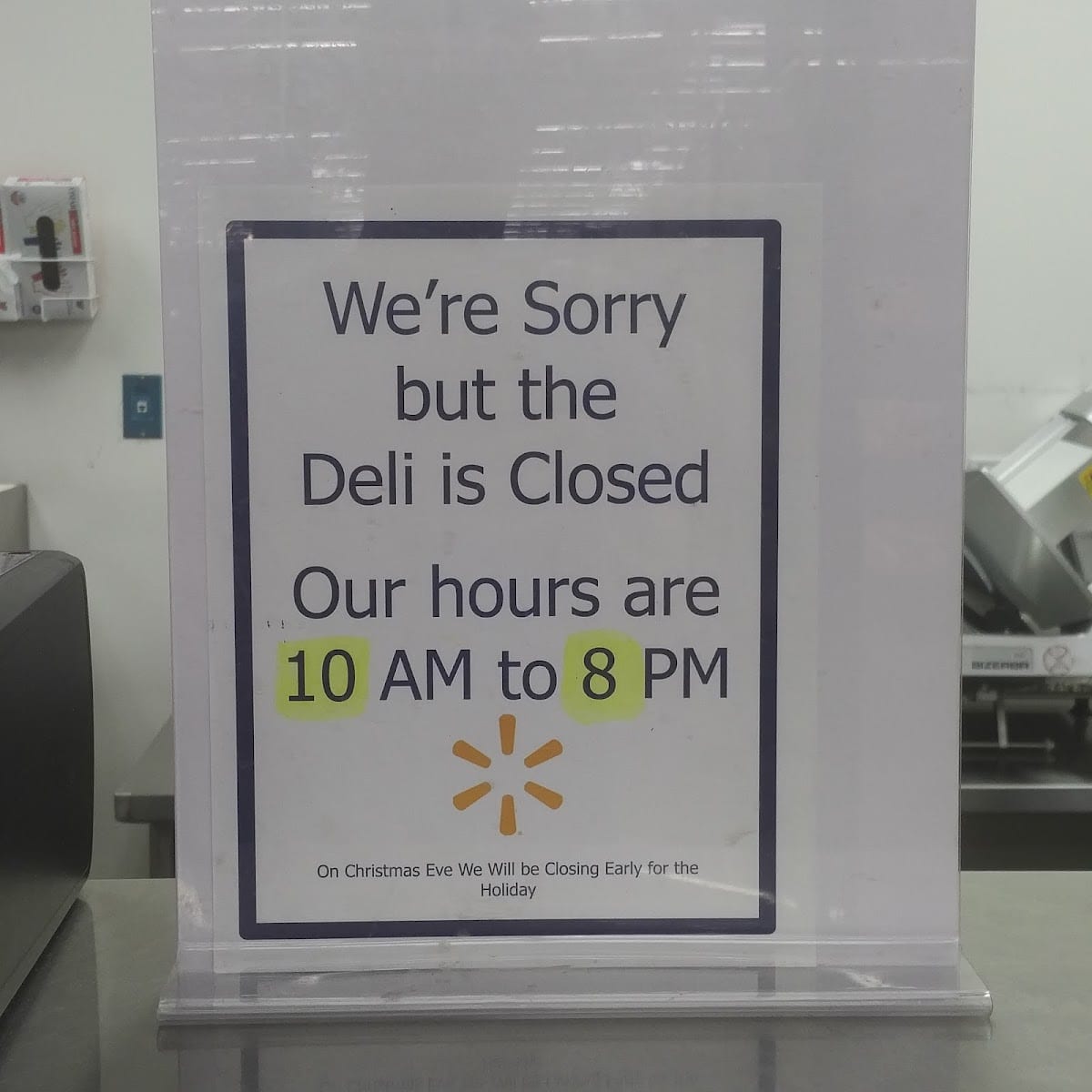 Walmart Deli
