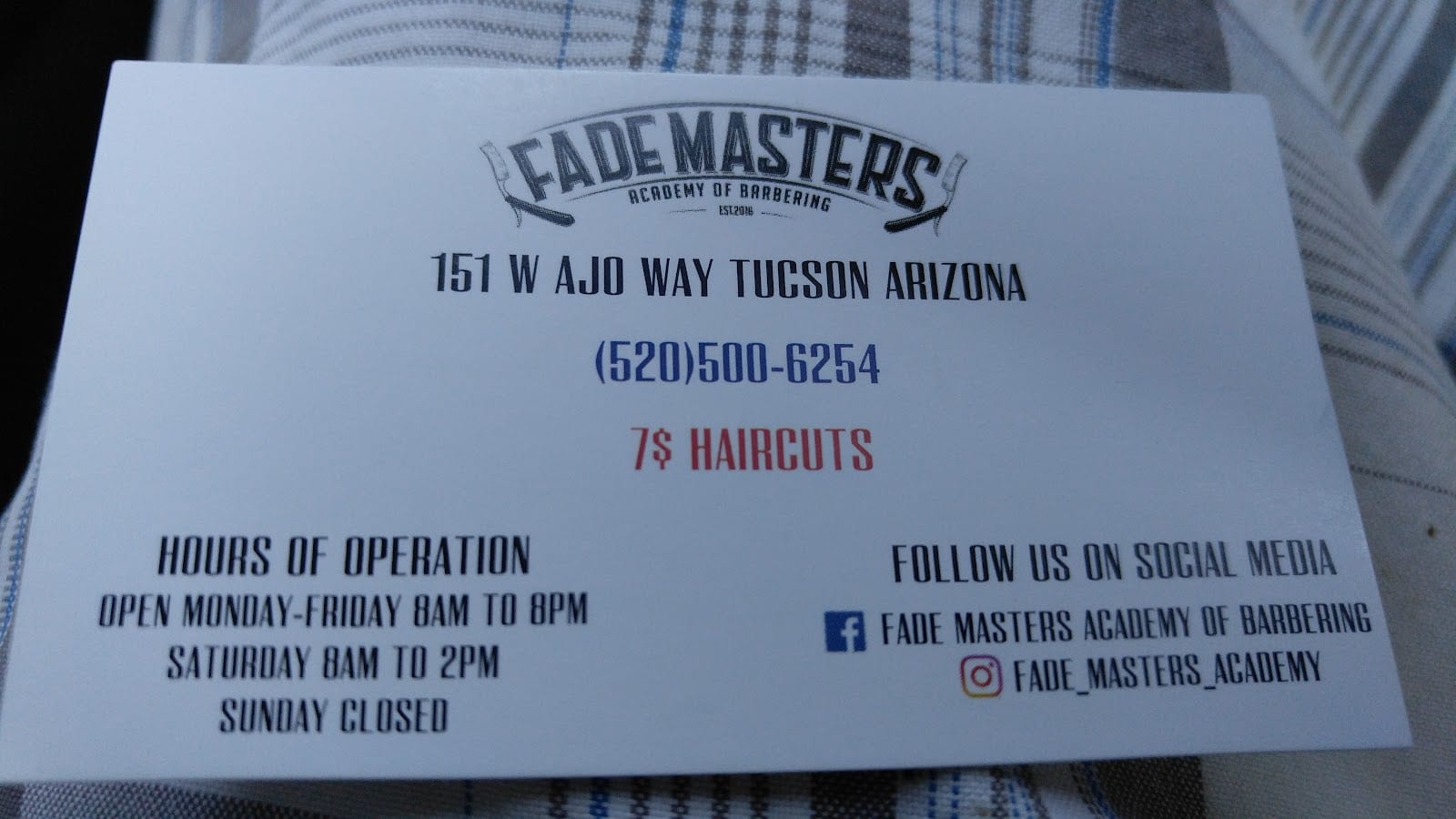 Fade Masters Academy Of Barbering, photo 4