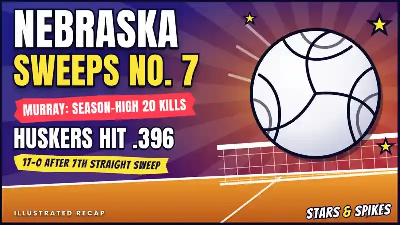 College Volleyball: No. 1 Nebraska Sweeps No. 7 Wisconsin, Moves to 17-0