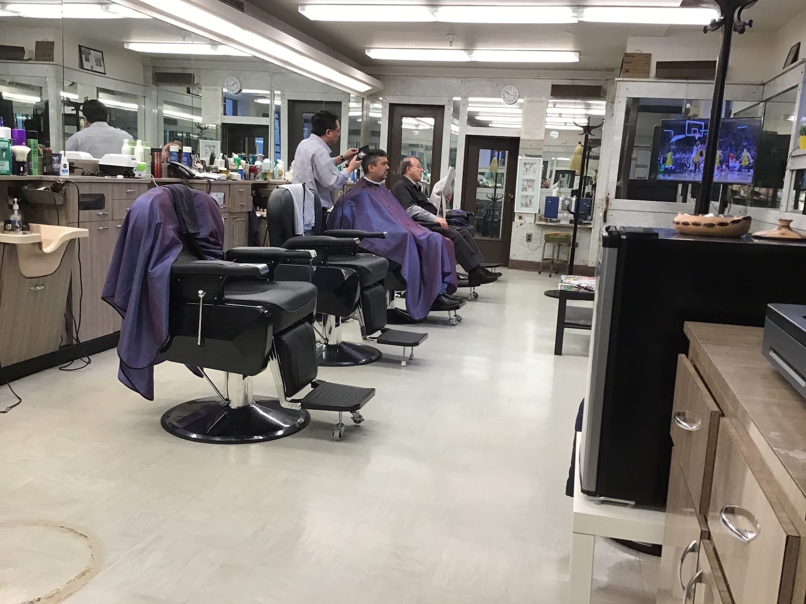 The Russ Building Barber Shop