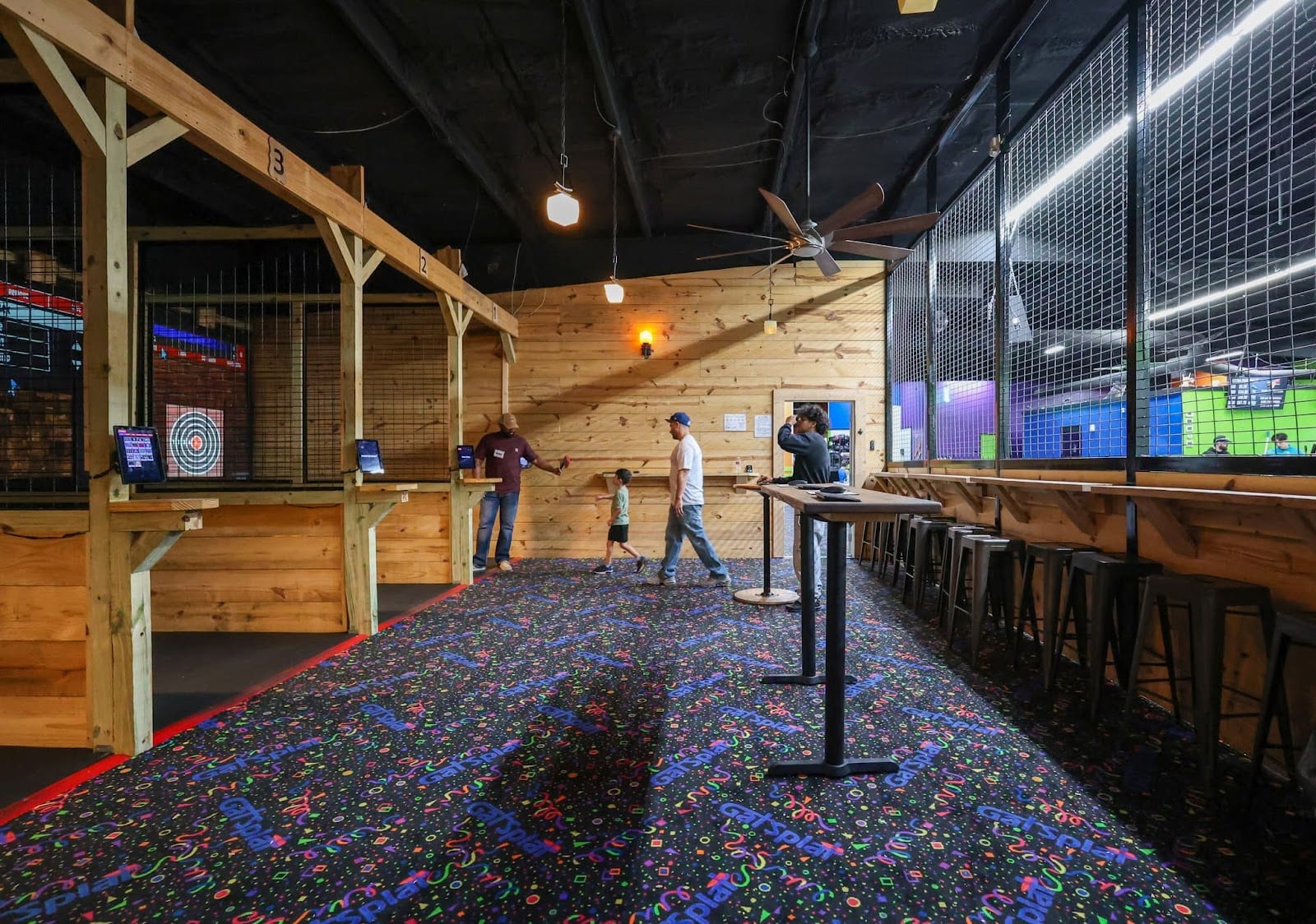 Grab Your Axe, Interactive Axe Throwing