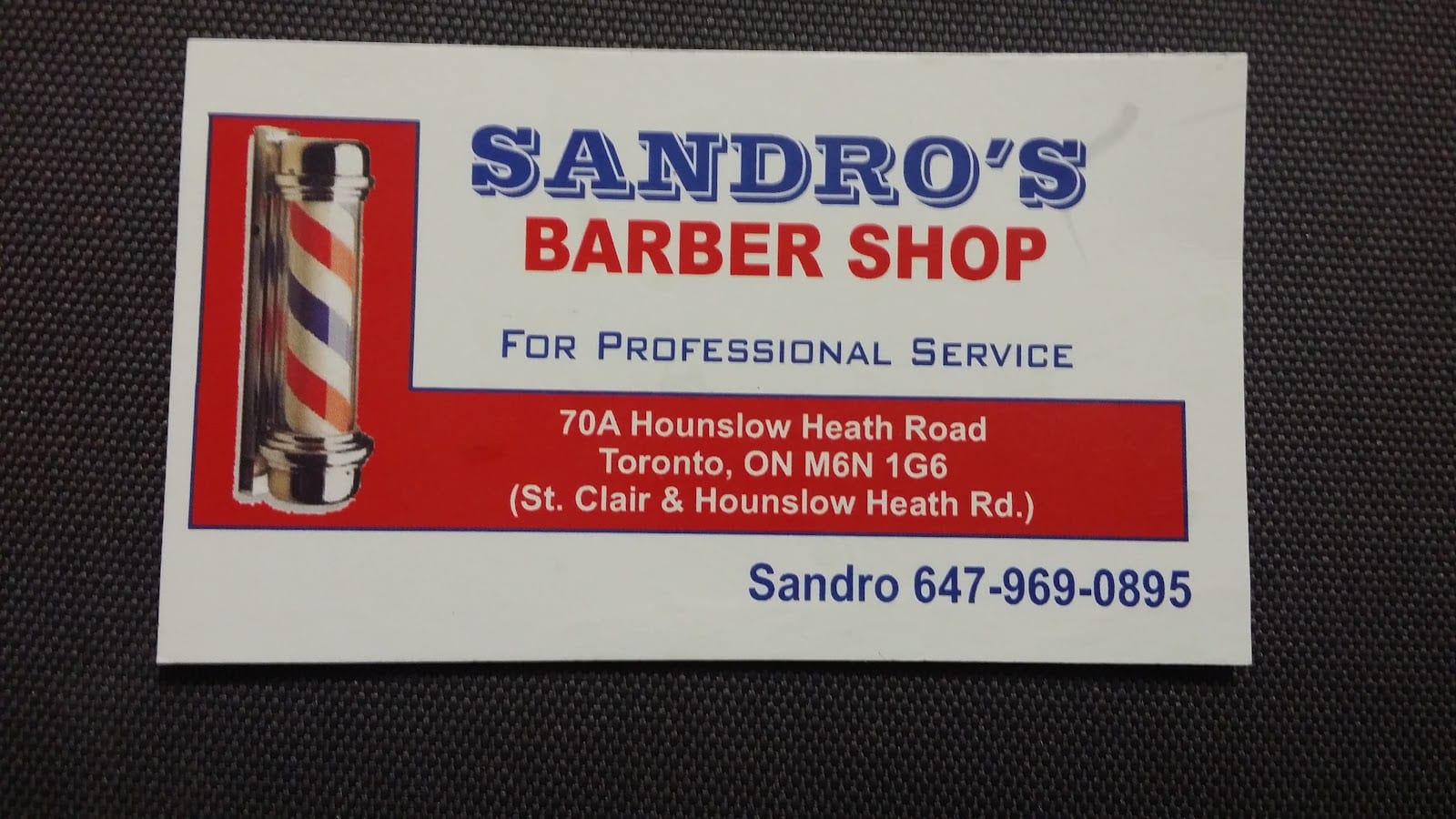 SANDRO'S BARBER SHOP, photo 2