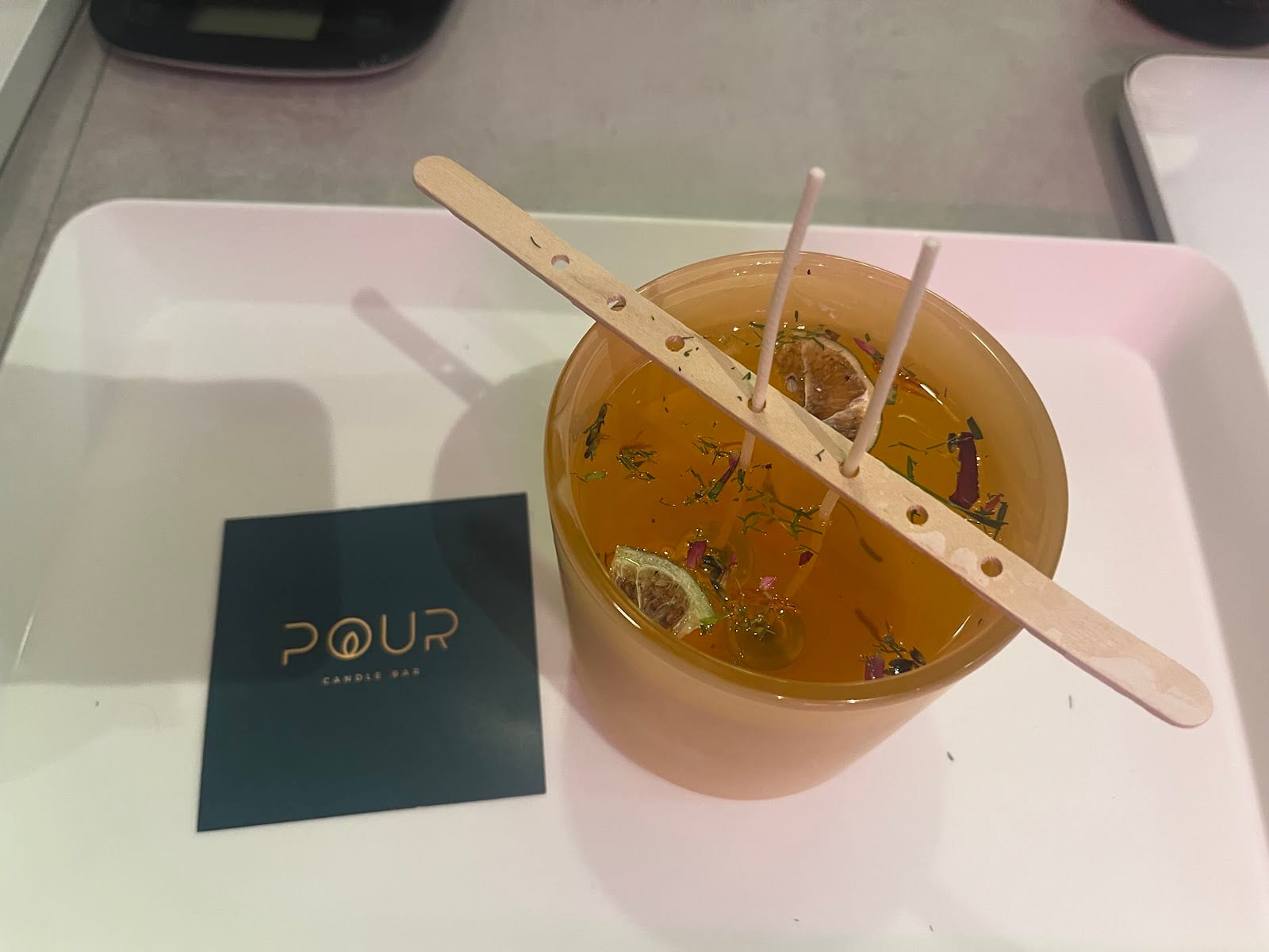 Pour Candle Bar