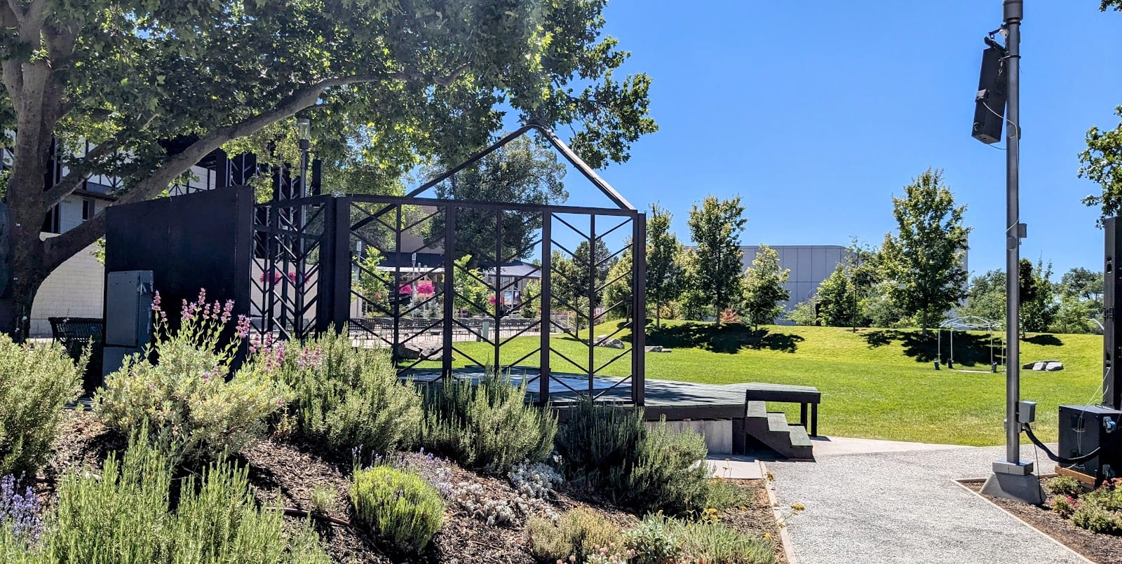 The Greenshow Stage at The Utah Shakespeare Festival