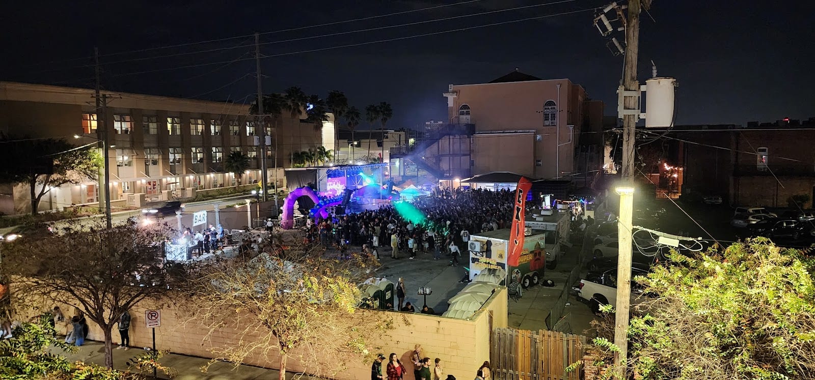 The Cuban Club Courtyard