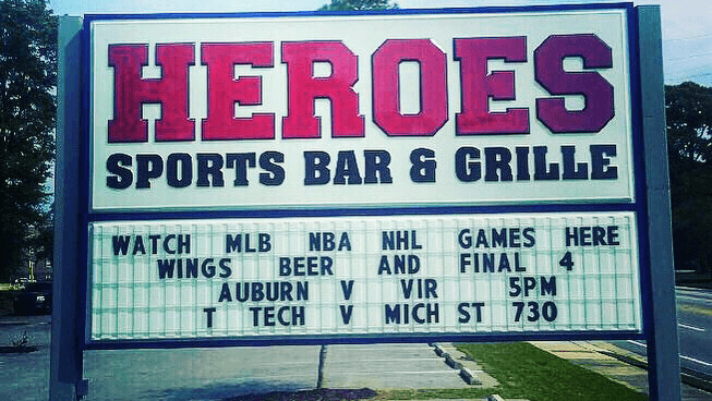 Heroes Sports Bar & Grille - West Mobile, photo 4