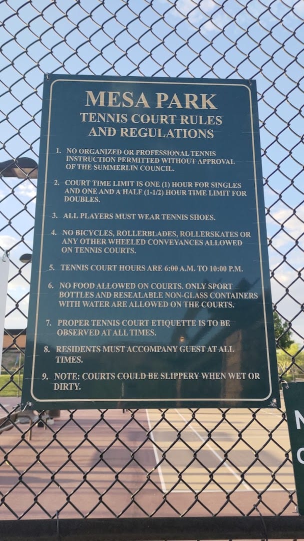 Mesa Park Tennis Courts, photo 4
