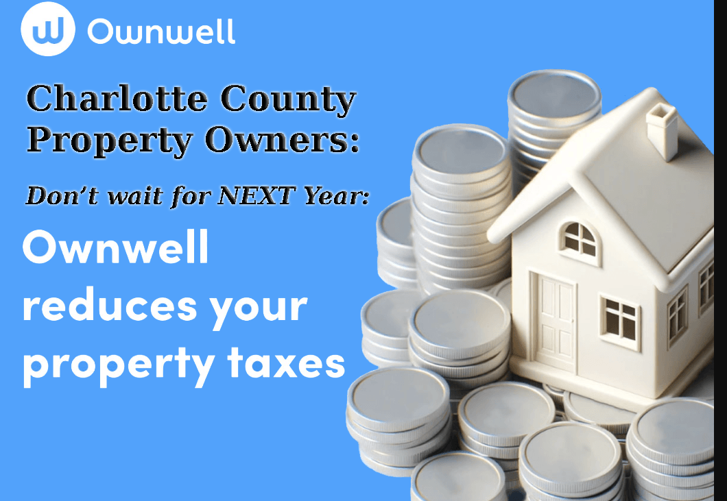 A "Cant' Lose" way to save on your property taxes in Charlotte County