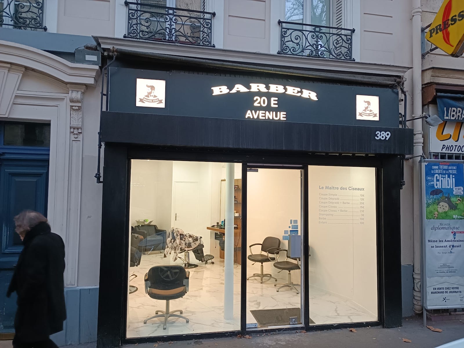 Barber Le 20eme Avenue